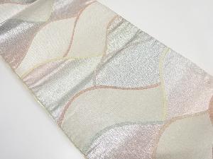 アンティーク　山並模様織り出し袋帯（材料）